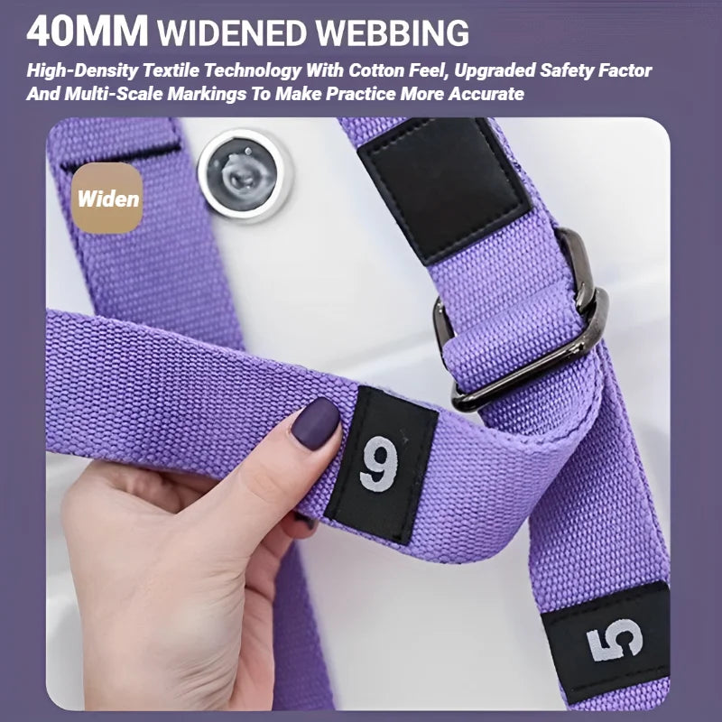 Flozen® Door Aerial Yoga Strap — Adjustable Stretch Trainer, 150 kg