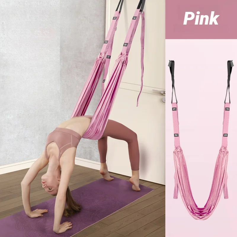 Flozen® Door Aerial Yoga Strap — Adjustable Stretch Trainer, 150 kg