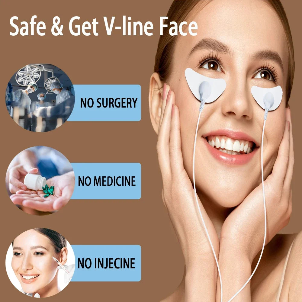 Flozen® EMS Facial Massager — 8 Modes, 19 Levels, V-Line & Eye Area