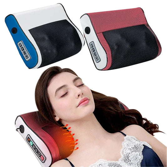 Flozen® Neck & Shoulder Kneading Massager — Manual Pressure, Adjustable Hot-Compress
