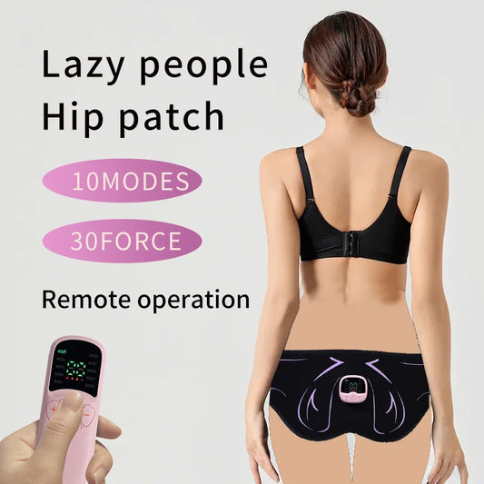 Flozen® EMS Glute Trainer &amp; Massager — Silicone Pad, 10 Modes, 30 Levels, Remote